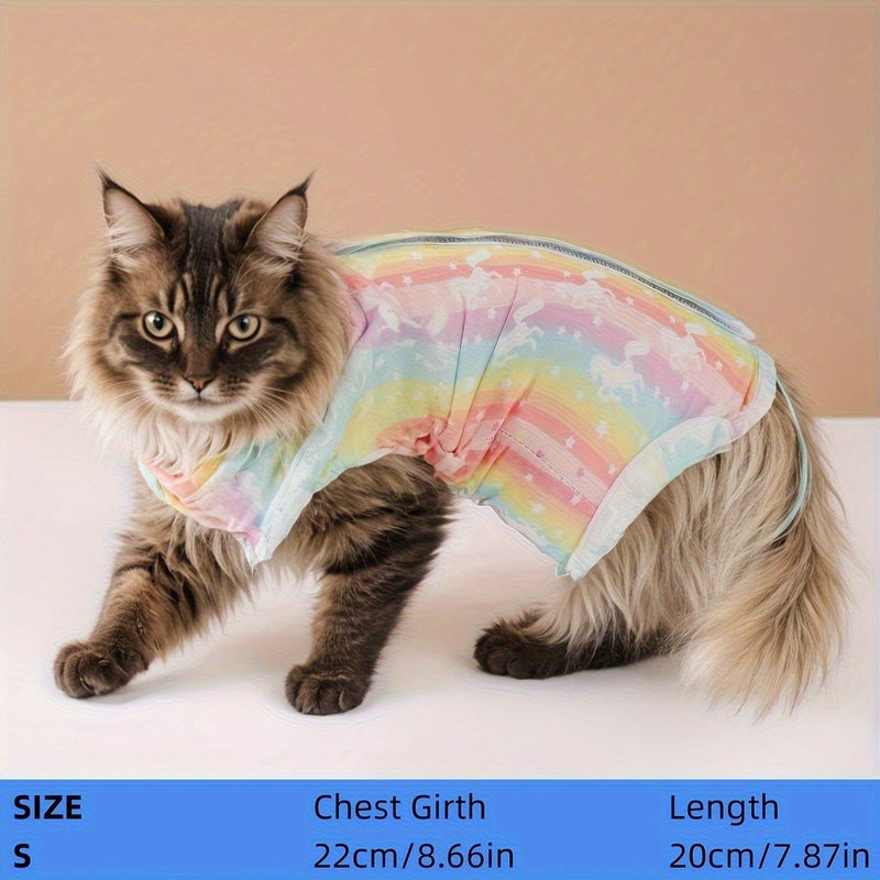 Grass Green Post Surgery Pet Recovery Suit For Small Dogs And Cats Soft Fabric Anti Licking Design Breathable Mesh Panel Adjustable Belly Band Wound Protection Spay Neutering Care Easy Clean - Image 5