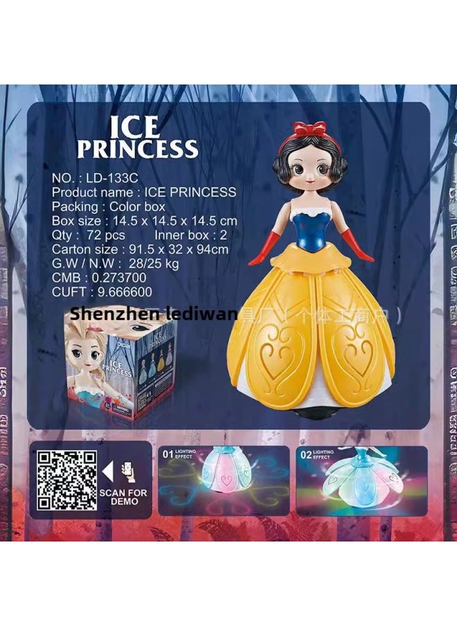 DIDai Brand ① Link Full Style Quotation List Dancing Robot Lighting Music Electric Toys-color:LD-132B Aircraft Deformation Car Monochrome  - Image 4