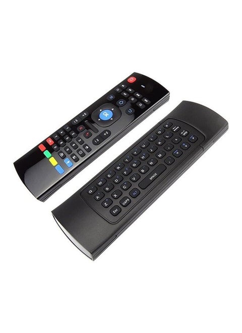 Mx3-M 2.4G Wireless Keyboard Mouse Wireless Remote Control With Build In Mic For Android Tv Box Black