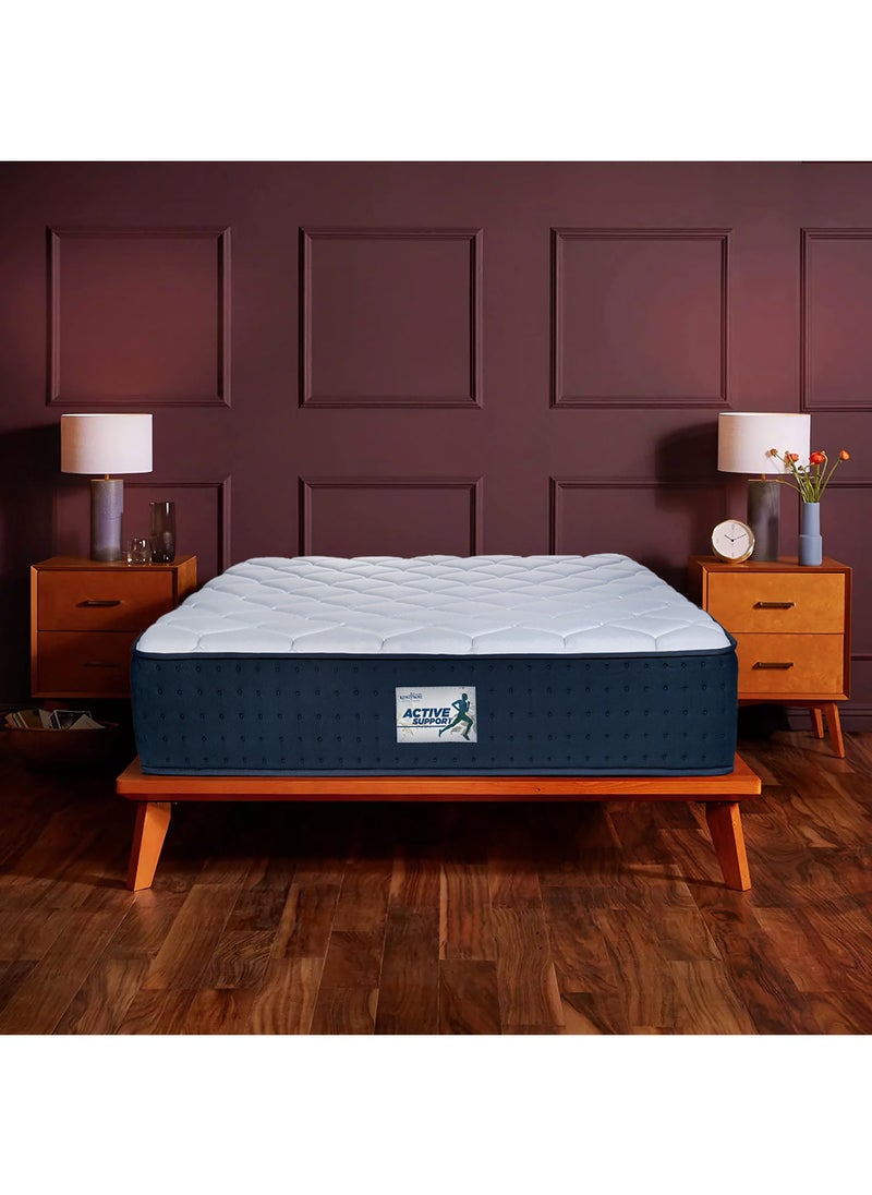 KING KOIL - Active Support Plus 32 CM Pocket Spring King Size Mattress 180x200 CM with Swiss Pocketed Springs, Mega Foam Technology, Pressure Relieving, Low Motion Transfer,  King Mattress in a Box - Image 1