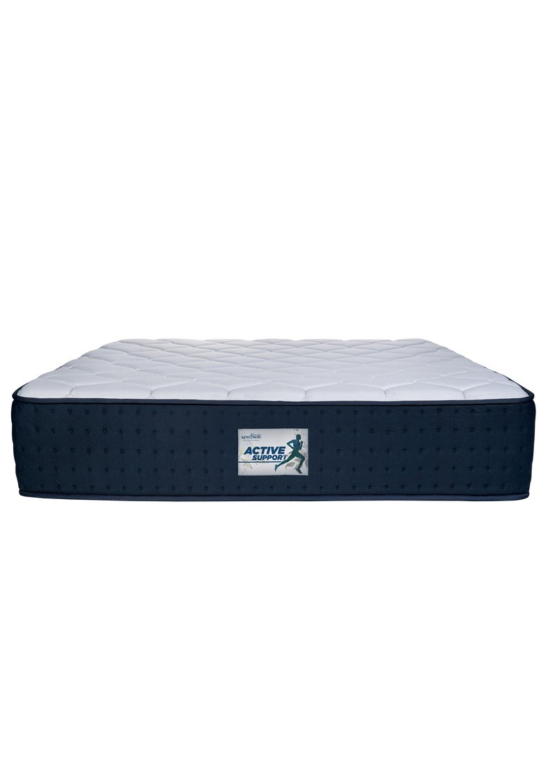 KING KOIL - Active Support Plus 32 CM Pocket Spring King Size Mattress 180x200 CM with Swiss Pocketed Springs, Mega Foam Technology, Pressure Relieving, Low Motion Transfer,  King Mattress in a Box - Image 1