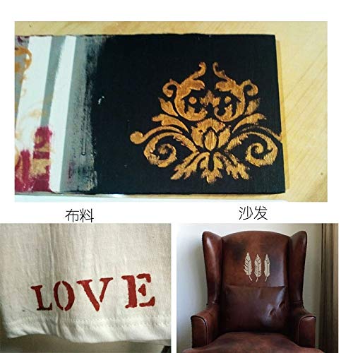 SLGIFT DIY Decorative Stencil Template for Painting on Walls Furniture Crafts - Image 5