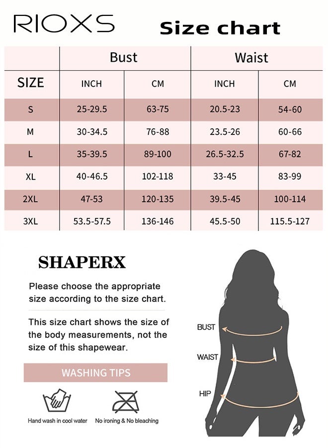 Womens Shapewear, Waist Trainer Bodysuit For Women, Tummy Control Shapewear, Ladies Round Neck Bodysuit, Sculpting Shaper Tank Top Bodysuits, Snatched Waist Body Suit, Full Body Shaper