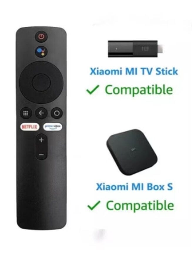 Zaboon Linjie Remote Control For Xiaomi Mi Tv Stick Mi Box 4S 4K Replacement Remote Control For Xiaomi Mi Tv Stick With Bluetooth And Voice Control - Image 1