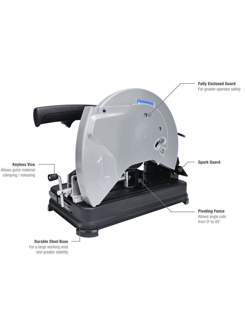 Gazelle Gazelle GM4535 220V 14 In. High Power Chop Saw (355mm), 2000W 1 year warranty  - Image 2