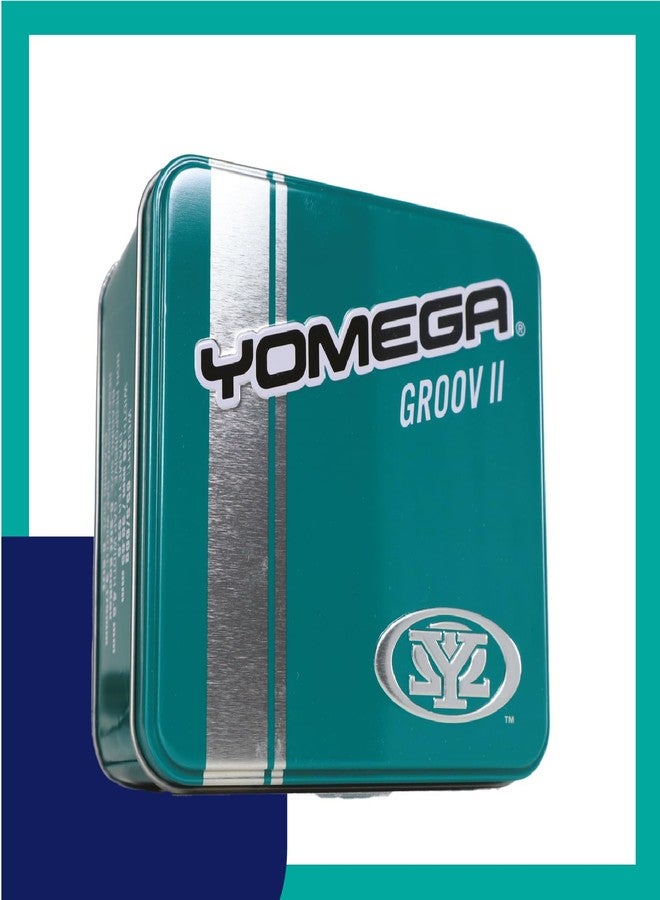 Yomega Groov II- Pro Level Aluminum Yoyo for Advance Players - Round Shaped, C Size Ball Bearing with Adjustable Responsive/Nonresponsive Play + 3 Month Warranty (Teal) - Image 3