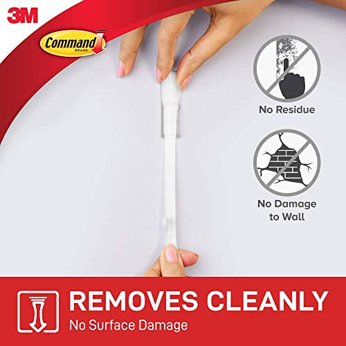Command Medium Designer Hooks Value Pack (Pack of 3, 6 Hooks and 12 strips), White - Image 5