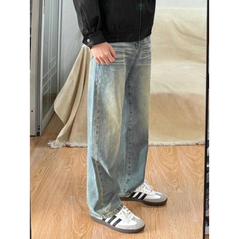 Unisex Casual Daily Denim Jeans - Image 3