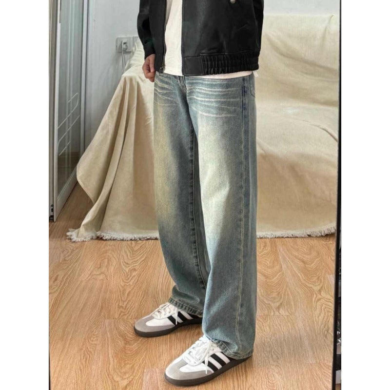 Unisex Casual Daily Denim Jeans - Image 2