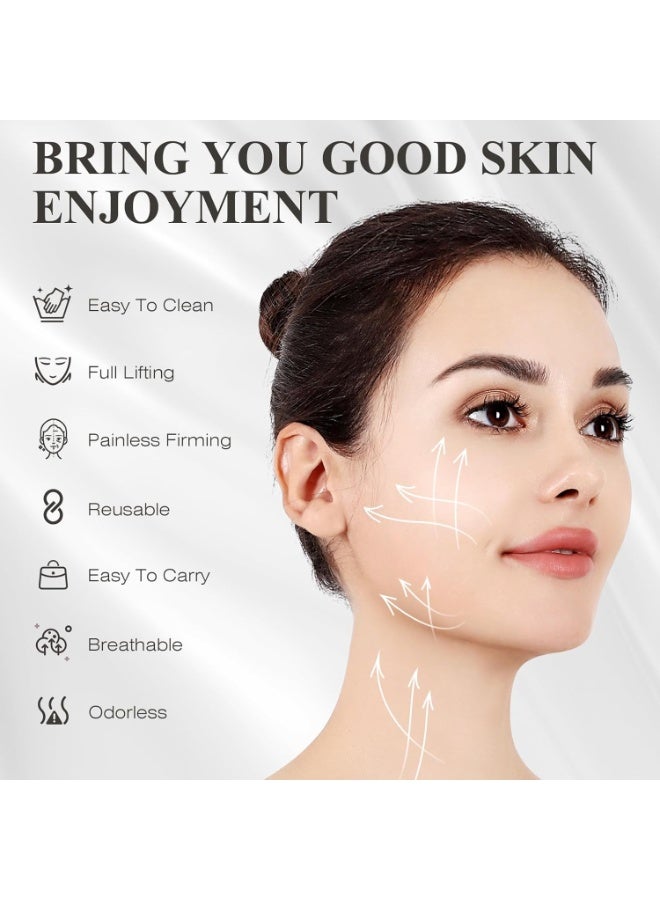 Bukela Chin Strap for Sleeping, Adjustable Chin Strap, Jaw Strap, Jawline Shaper, V Line Lifting Mask, Black - Image 4