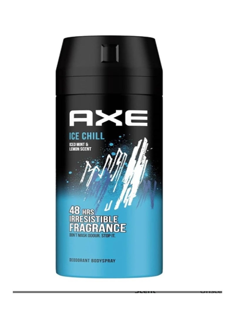 Axe Body Spray for Men Ice Chill 150ml - Image 1