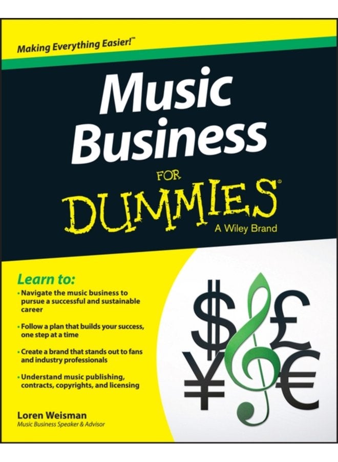 Music Business For Dummies - Paperback