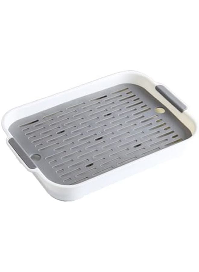 Detachable ABS Pet Litter Box With Grid Size F For Rabbit Guinea Pig Ferret - Image 2