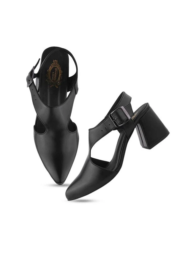 شوتوبيا Shoetopia Girls Block Pumps with Tassels