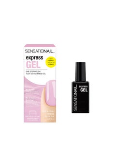 SensatioNail Express Gel Nail Polish - At Home Gel Quick-Cure Polish - Glossy, Long-Lasting, No Dry Time - Lasts Up To 10 Days - Shall We Go - 10 Ml/0.33 Fl Oz  - Image 1