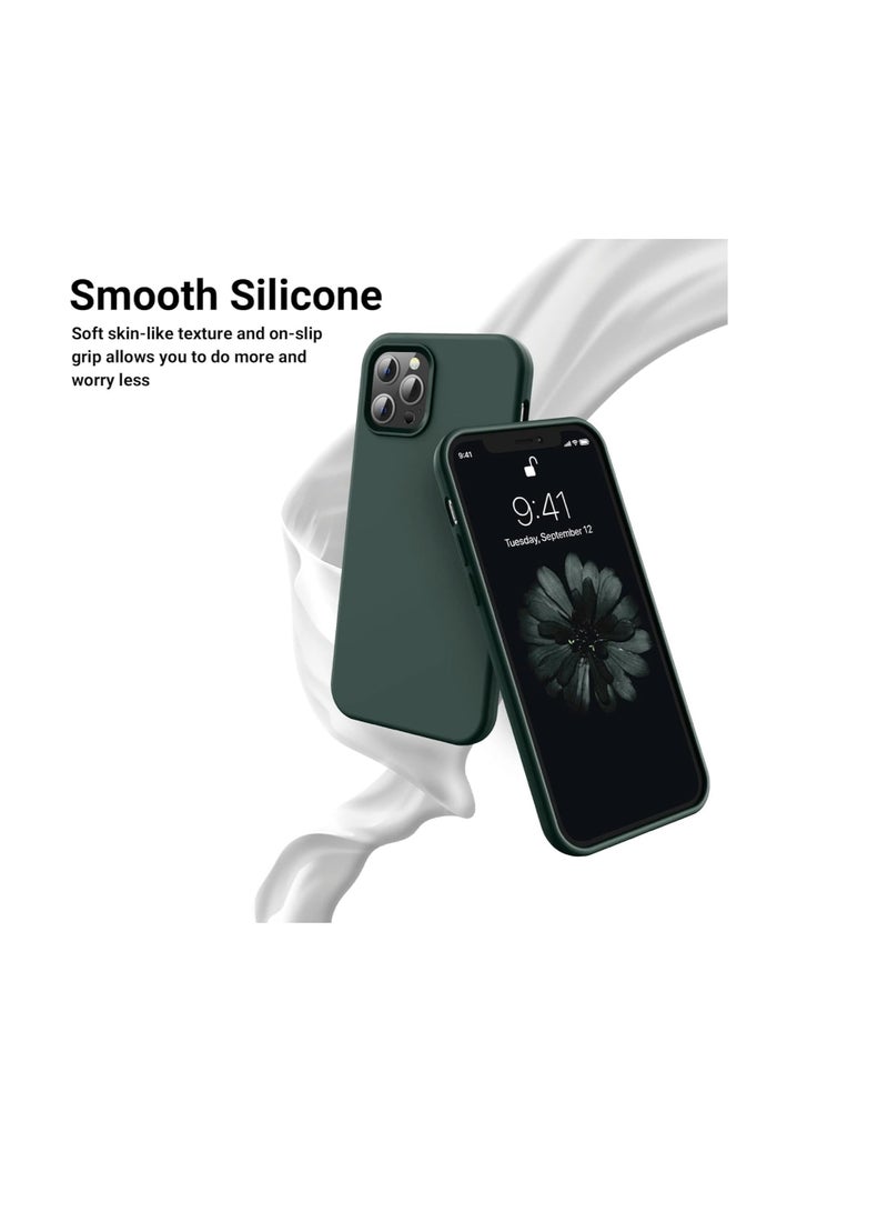 Soft Silicon Case with Microfiber Lining For Apple iPhone 15 Pro Max 6.7 Inch - Image 4