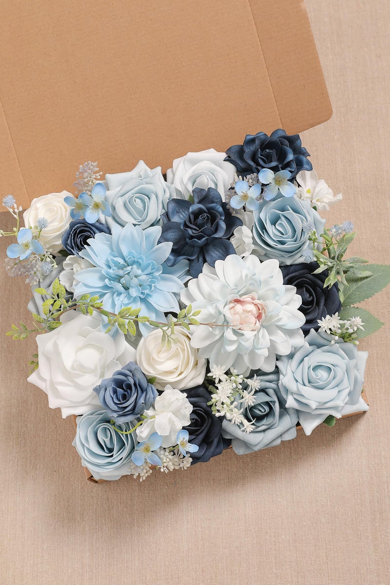 Serra Flora Artificial Flowers Combo Box Set for DIY Wedding Bouquets Centerpieces Arrangements Bridal Shower Party Home Decorations - Image 5