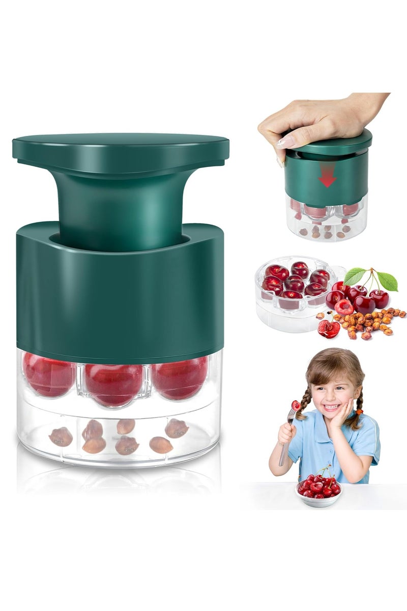 general 7-Hole Cherry Pitter Tool, Quickly Multiple Cherries Seed Remover, Save Time & Space For Making Cherry Jam - Image 1