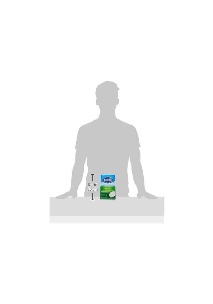 Clorox Automatic Toilet Bowl Cleaner Tablets, Green- 2 Count 200g - Image 4