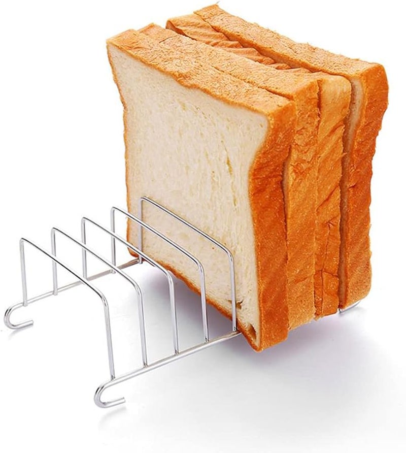 Stainless Steel Bread Rack Stand Rectangular Kitchen Supplies Air Fryer Accessories - Image 4