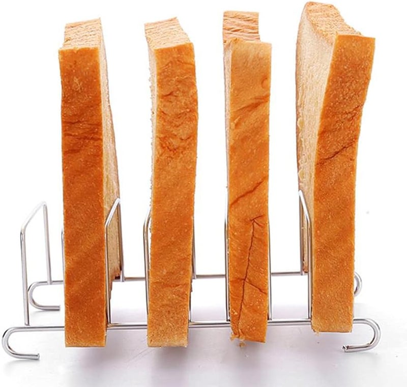 Stainless Steel Bread Rack Stand Rectangular Kitchen Supplies Air Fryer Accessories - Image 3