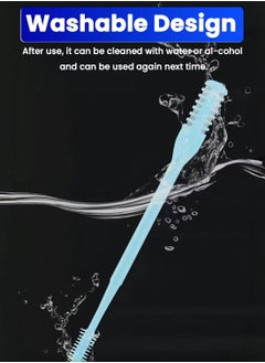 General Upgraded Nasal Hair Cutter with Cleaning Brush, 5-Pack Nose Hair Trimmer, Double-Blade 360° Rotating Nose Hair Knife, Portable Nostril Hair Remover Tool for Women Men  - Image 4