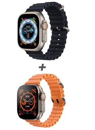 Orange & Black