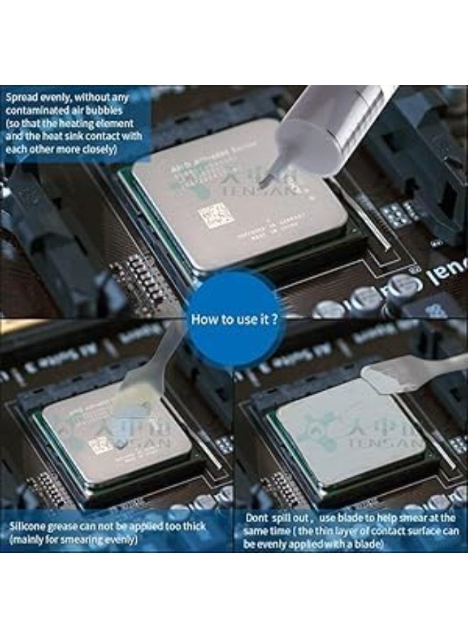 YUNSYE Thermal Paste 5.15W/m-k Carbon Based High Performance for CPU PC GPU PS5-30 Grams - Image 3