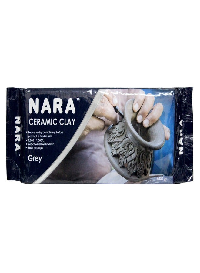 NARA Ceramic Clay - Colour Grey - 500 GM - Image 1