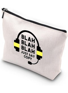 WCGXKO WCGXKO Dispatcher Gift Funny Zipper Pouch Makeup Bag For 911 Emergency Dispatcher Operator (JUST SAY COPY) 