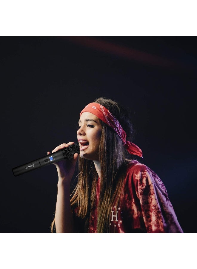 BOYA Renewed - Whm8 Pro 48 Channel UHF Wireless Dynamic Handheld Cardioid Microphone Transmitter - Image 3