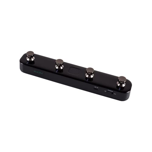MOOER F4 Black Prime P1 Wireless Footswitch Controller for Preset Switching and Looper and Drum Machine Control - Image 5