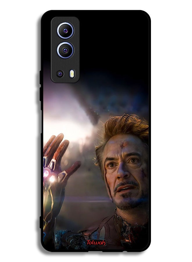 Tolwak Vivo iQOO Z3 5G Protective Case Cover I Am Iron Man - Image 2