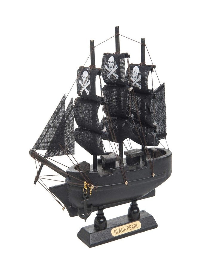 Beachcombers Small Black Pearl Pirate Ship Multi - Image 1
