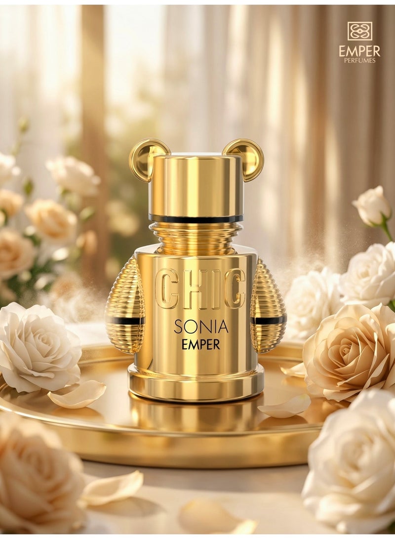 امبر عطر شيك سونيا من إمبر للنساء 100 مل – عطر زهري فاكهي - Image 3