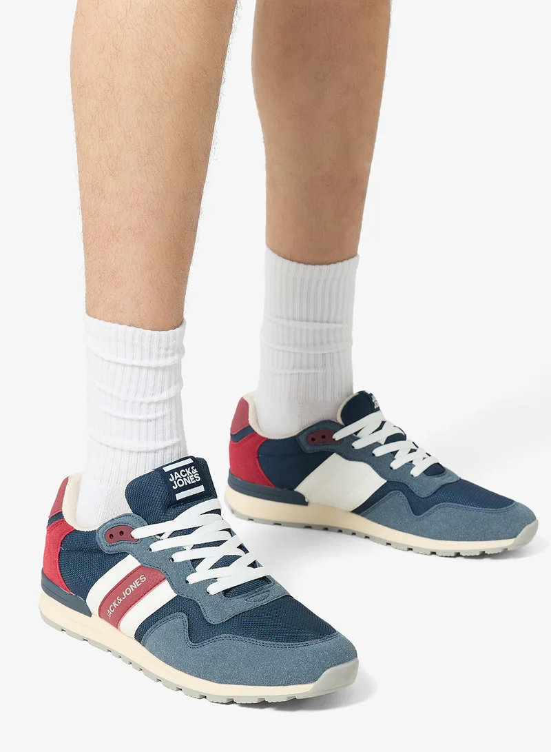 JACK & JONES  jfwstellar Mesh lace up Sneakers for Men | Best Price UAE