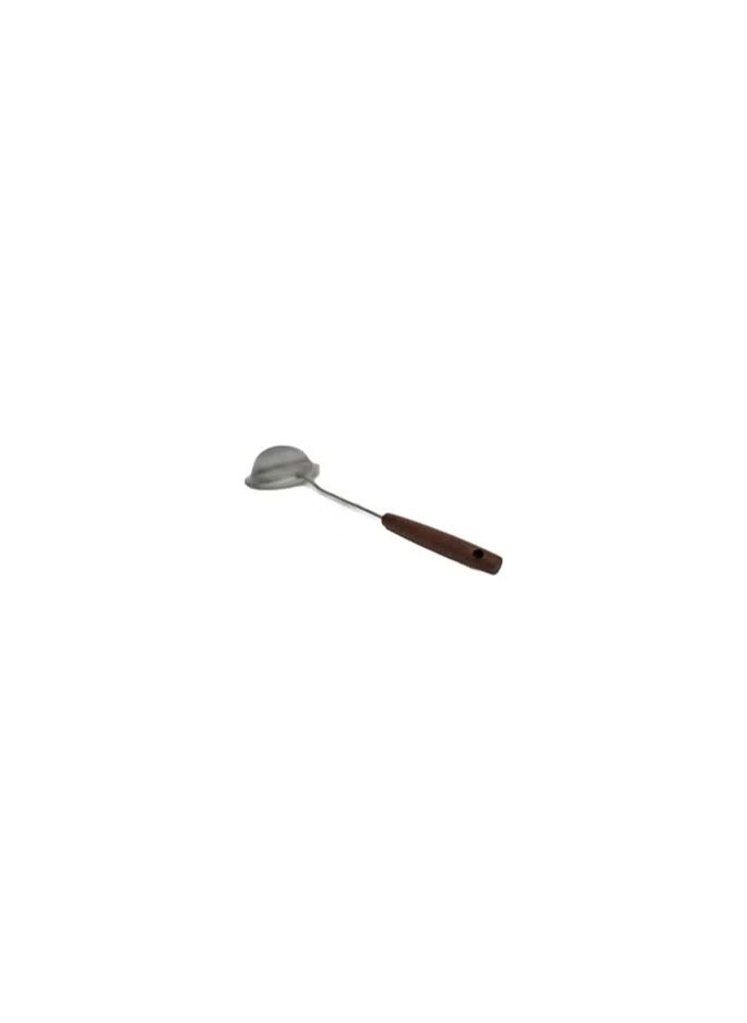 CATANES 1 Pc Strainer With Brown Handle 31x8x4 Cm Brown, Silver 