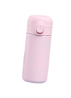 Thoraya Insulated Bottle Pop Up Lid 420ml Mini Cute Double Layer Vacuum Portable Stainless Steel Insulated Water Cup for Daily Use Gift Office Pink  - Image 1