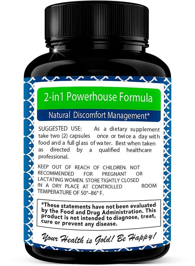 X Gold Health Palmitoylethanolamide 630 Mg + Luteolin Standardized 98% Micronized Pea 99% Highly Purified And Bioavailable Made In Usa Supplement For Men And Women 120 Veggie Capsules - Image 3