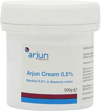 Arjun 05 Menthol Aqueous Cream 500g - Image 1
