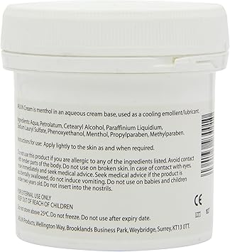 Arjun 05 Menthol Aqueous Cream 500g - Image 3