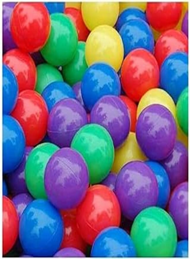 Crazy Cart Colorful Soft Plastic Ocean Fun Balls for Baby Kids