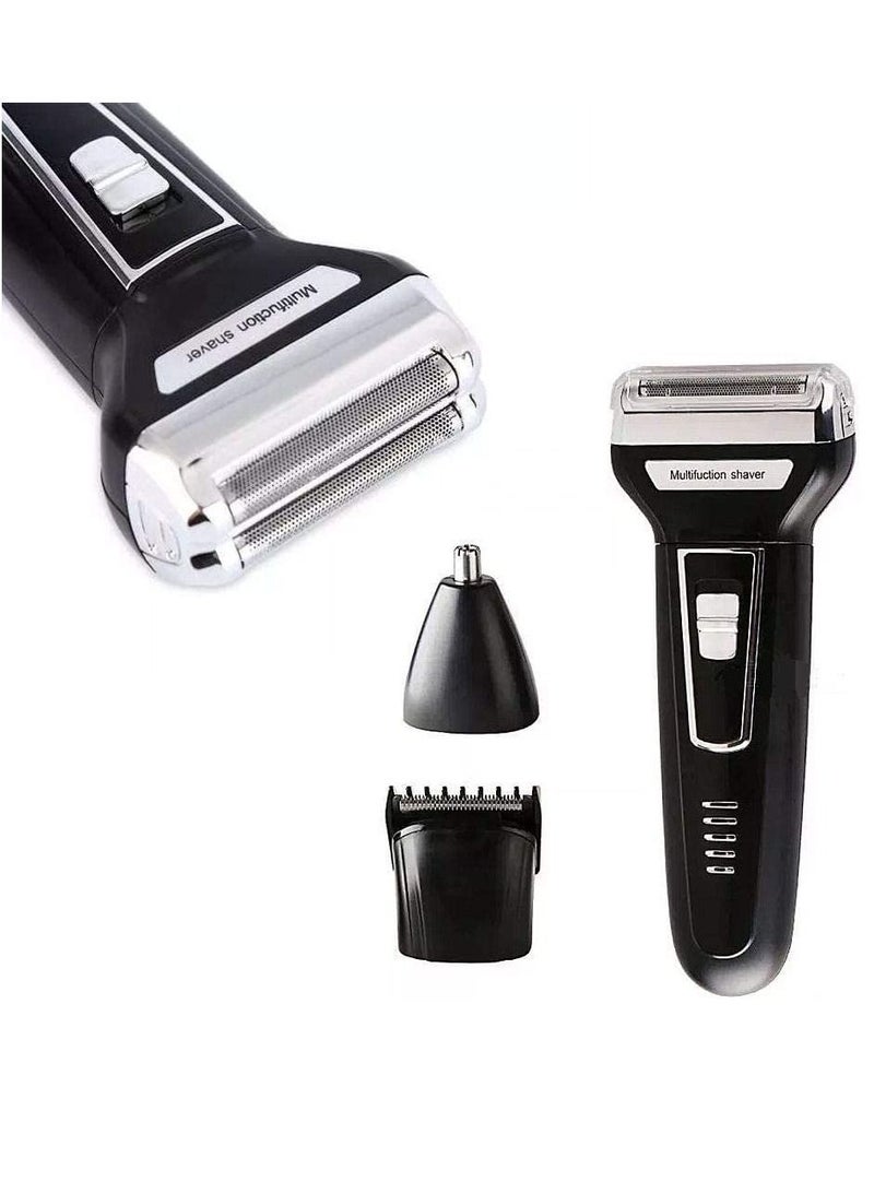 Rabos Electric Foil Shaver With Charge Station Silver/Black - Image 2