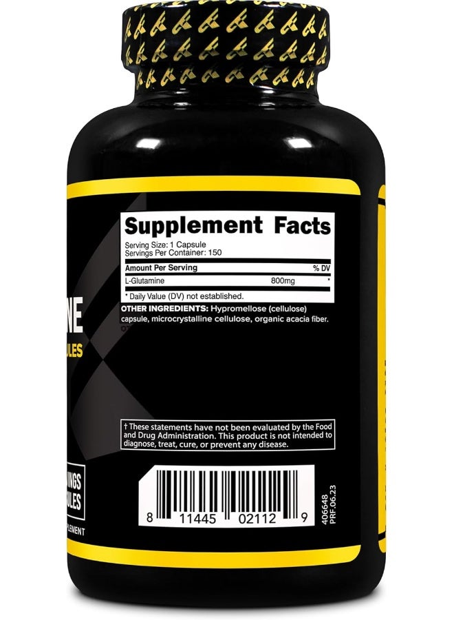 Primaforce L-Glutamine, 800mg (150 Capsules) - Image 4