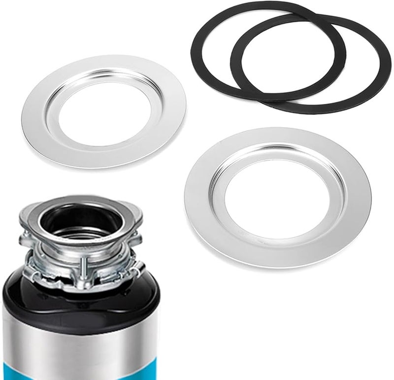 Fdit 180mm إلى 114mm مجموعة محول التخلص من القمامة مع حشية السيليكون لـ GE WasteKing - Image 5