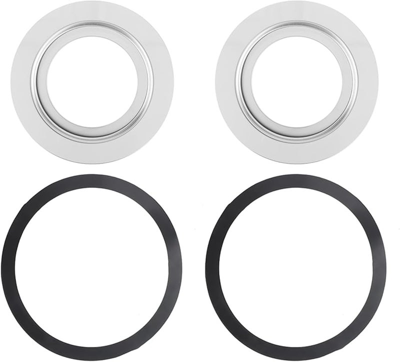 Fdit 180mm إلى 114mm مجموعة محول التخلص من القمامة مع حشية السيليكون لـ GE WasteKing - Image 1