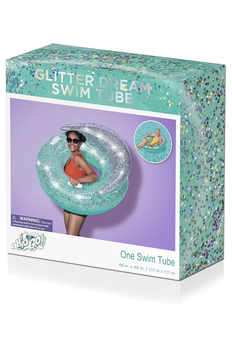 Bestway Swim Ring Glitter Dream 46x117cm  | Inflatable Ride-on | Pool Float | Summer Water Toy | Pool & Beach Toy - Image 1