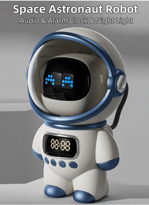 Smart AI Interactive Audio Clock with Bluetooth, Creative Night Lights, and Computer Speaker – The Ultimate Home Gift
