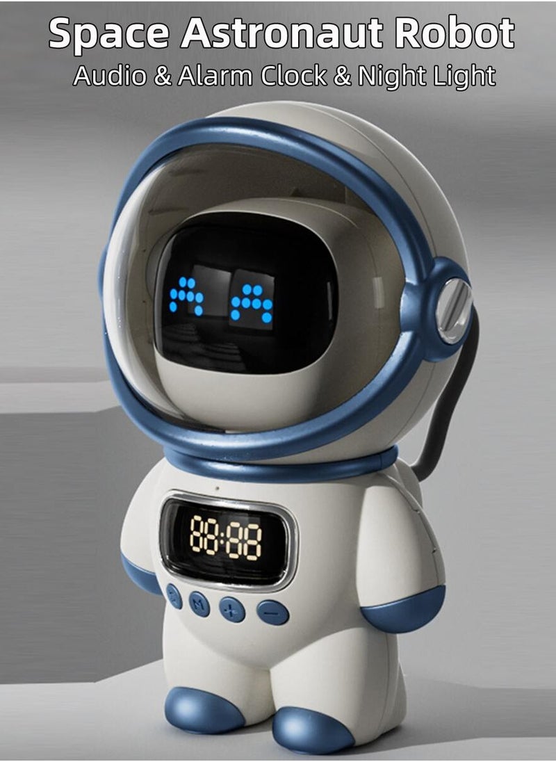 Smart AI Interactive Audio Clock with Bluetooth, Creative Night Lights, and Computer Speaker – The Ultimate Home Gift