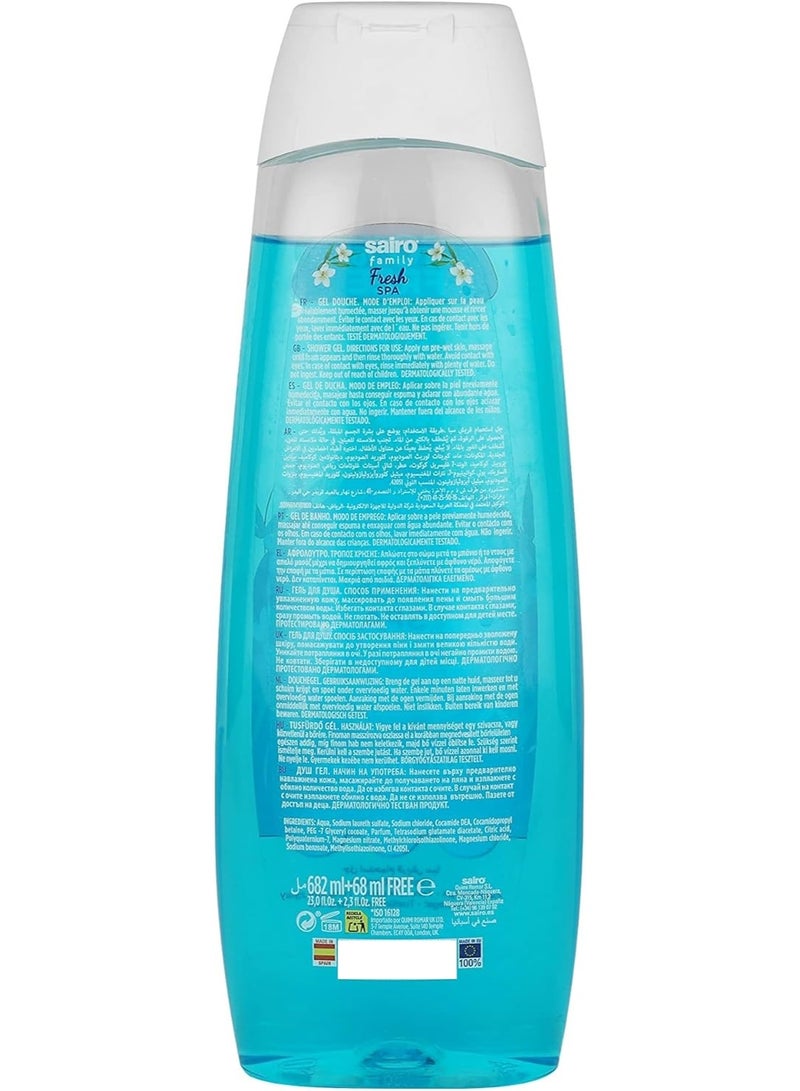 Sairo Fresh Spa Shower Gel 750 ml - Image 2